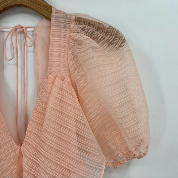 Free People Fairycore Whimsy Hailey Dress in Light Pink Size 0 - Picture 11 of 14